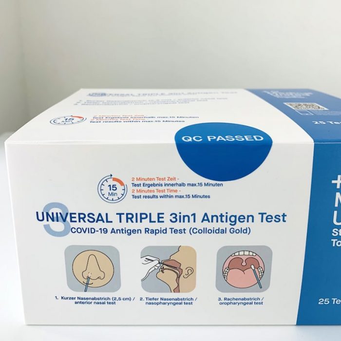 JOINSTAR Universal TRIPLE 3in1 Antigen Test (25Stk)- BfArM Laientest